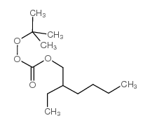 叔丁基过氧化碳酸-2-乙基己酯结构式