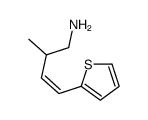 2-methyl-4-thiophen-2-ylbut-3-en-1-amine Structure