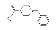 (4-benzyl-piperazin-1-yl)-cyclopropyl-methanone Structure