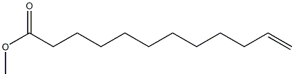 十二碳烯酸甲酯(顺-11)结构式