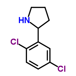 2-(2,5-Dichlorophenyl)pyrrolidine structure