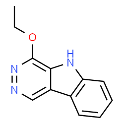 5H-Pyridazino[4,5-b]indole,4-ethoxy-(9CI) structure
