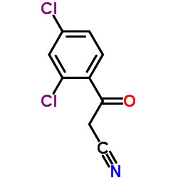 3-(2,4-Dichlorophenyl)-3-oxopropanenitrile structure