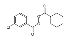 cyclohexanecarbonyl 3-chlorobenzenecarboperoxoate结构式