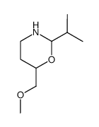 2H-1,3-Oxazine,tetrahydro-6-(methoxymethyl)-2-(1-methylethyl)-(9CI) structure