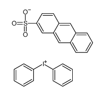 anthracene-2-sulfonate,diphenyliodanium结构式