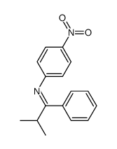 iso-Butyrophenon-4-nitrophenylimin结构式