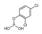 (2,4-dichlorophenyl) dihydrogen phosphite Structure