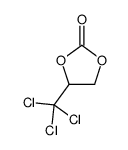 4-(trichloromethyl)-1,3-dioxolan-2-one结构式