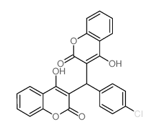 3,3-(p-Chlorobenzylideno)-bis-4-hydroksykumaryn [Polish] picture