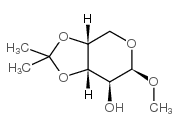 (3aR,6R,7S,7aS)-6-methoxy-2,2-dimethyl-4,6,7,7a-tetrahydro-3aH-[1,3]dioxolo[4,5-c]pyran-7-ol Structure