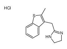 4,5-dihydro-2-[(2-methylbenzo[b]thien-3-yl)methyl]-1H-imidazole monohydrochloride picture