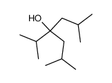 2,6-Dimethyl-4-(1-methylethyl)-4-heptanol结构式