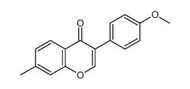 3-(4-methoxyphenyl)-7-methylchromen-4-one Structure