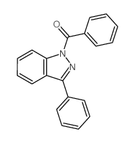 Methanone, phenyl(3-phenyl-1H-indazol-1-yl)- picture