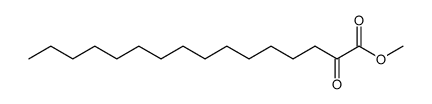 2-Ketopalmitic acid methyl ester Structure