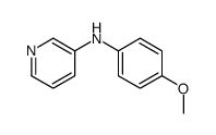 3-Pyridinamine,N-(4-methoxyphenyl)-(9CI) structure