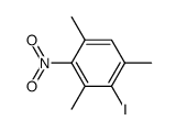 2-Iodo-1,3,5-trimethyl-4-nitrobenzene结构式