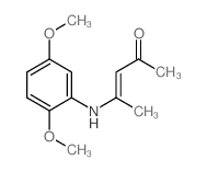 (E)-4-[(2,5-dimethoxyphenyl)amino]pent-3-en-2-one picture