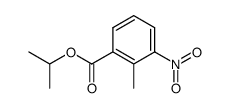 isopropyl 2-methyl-3-nitrobenzoate Structure