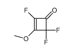 2-Cyclobuten-1-one,2,4,4-trifluoro-3-methoxy- structure