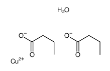 copper,butanoate,hydrate Structure