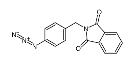 2-[(4-azidophenyl)methyl]isoindole-1,3-dione结构式