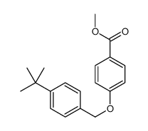 methyl 4-[(4-tert-butylphenyl)methoxy]benzoate Structure