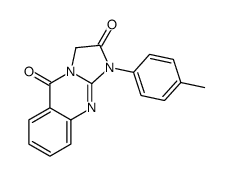 1-(4-methylphenyl)-3H-imidazo[2,1-b]quinazoline-2,5-dione Structure