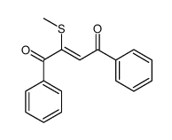 2-methylsulfanyl-1,4-diphenylbut-2-ene-1,4-dione Structure