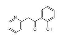 1-(2-hydroxyphenyl)-2-pyridin-2-ylethanone结构式