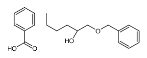 benzoic acid,(2R)-1-phenylmethoxyhexan-2-ol Structure