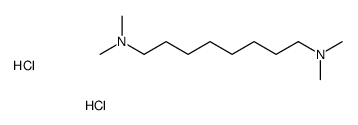 8-(dimethylazaniumyl)octyl-dimethylazanium,dichloride Structure