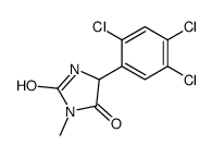 3-methyl-5-(2,4,5-trichlorophenyl)imidazolidine-2,4-dione Structure
