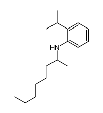 N-octan-2-yl-2-propan-2-ylaniline Structure