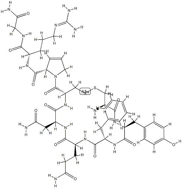 argipressin, (3,4-dehydro-Pro)(7)- picture
