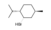 3ξ-bromo-1r-methyl-4t-isopropyl-cyclohexane Structure