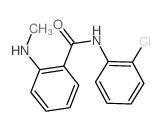 N-(2-chlorophenyl)-2-methylamino-benzamide picture