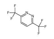 3,6-bis(trifluoromethyl)pyridazine Structure