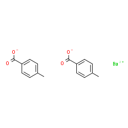 barium p-toluate Structure
