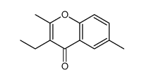 4H-1-Benzopyran-4-one,3-ethyl-2,6-dimethyl-(9CI) Structure