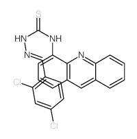 Hydrazinecarbothioamide,N-4-acridinyl-2-[(2,4-dichlorophenyl)methylene]-结构式