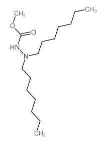 Hydrazinecarboxylicacid, 2,2-diheptyl-, methyl ester picture