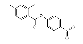 (4-nitrophenyl) 2,4,6-trimethylbenzoate结构式