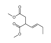 dimethyl 2-but-1-enylbutanedioate Structure