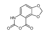 6H-[1,3]dioxolo[4',5':3,4]benzo[1,2-d][1,3]oxazine-7,9-dione结构式
