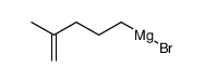 4-methyl-4-penten-1-ylmagnesium bromide Structure
