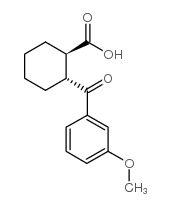 TRANS-2-(3-METHOXYBENZOYL)CYCLOHEXANE-1-CARBOXYLIC ACID图片