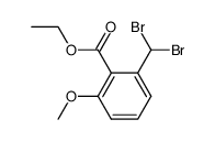ethyl 2-(dibromomethyl)-6-methoxybenzoate Structure