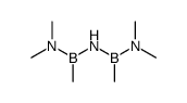 Bis-[methyl-dimethylamino-boryl]-amin Structure